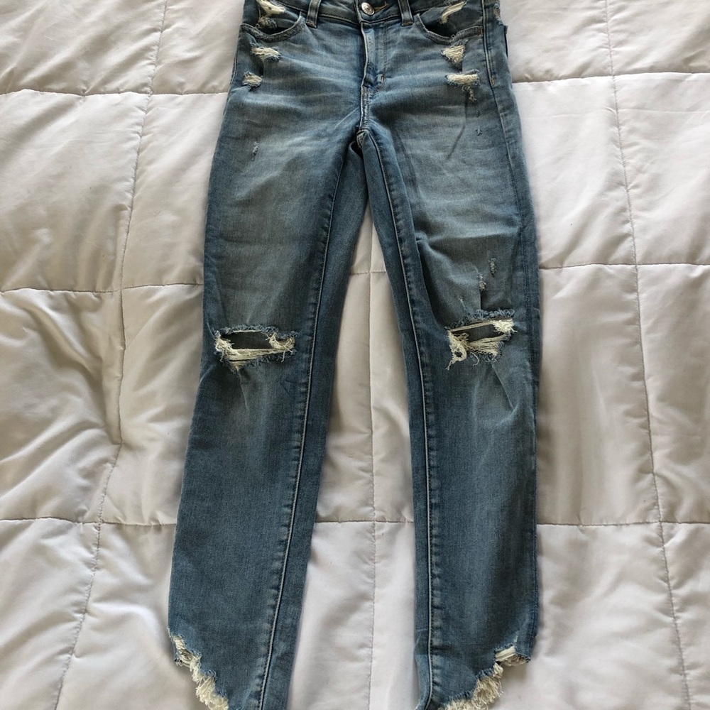 American Eagle Jegging Crop